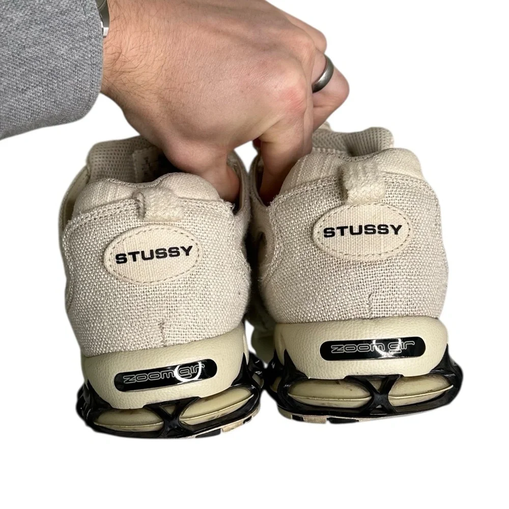 Nike Air Zoom Spiridon Cage 2 Stussy Fossil - Picture 4 of 7